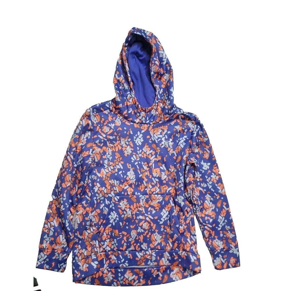 Under Armour Girls Youth Printed Hoodie M Youth Loose Multicolor Lot of 3 - Picture 2 of 6